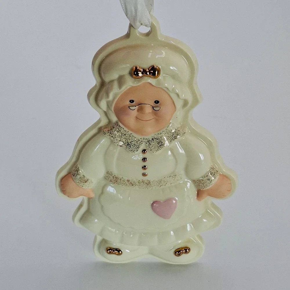 Lenox Mrs Claus Cookie Mold Ornament 6